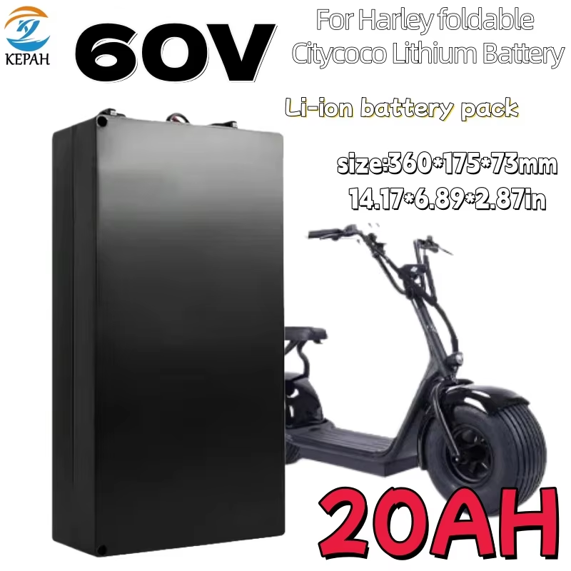 60V 30Ah Electric Scooter Battery - Voor Harley elektrische motorfietsbatterij 60V 20Ah/30Ah/40Ah
