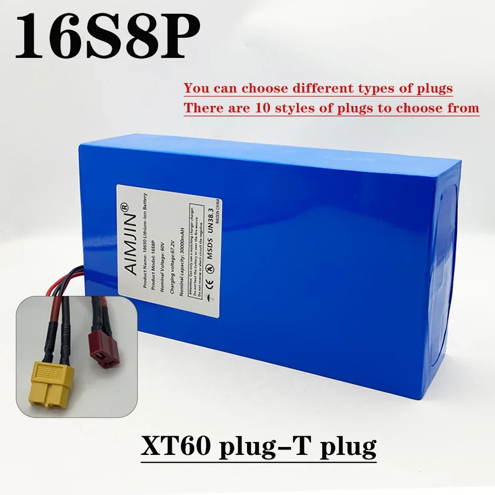 1000-3000W krachtige 60V 30Ah  - 60V 30Ah Electric Scooter Battery recensie en prijs