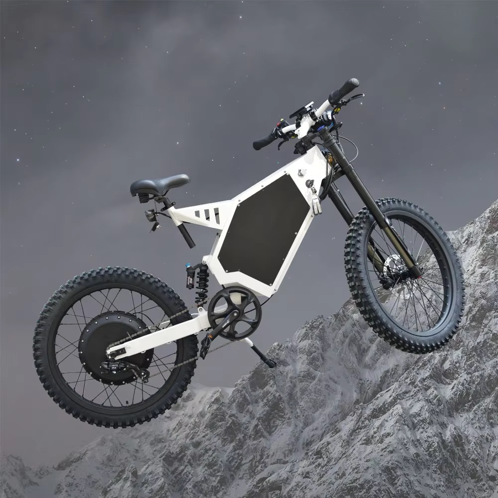 2025 Hot Sale 48v Volledig Gev - 8000W Stealth Bomber Ebike recensie en prijs