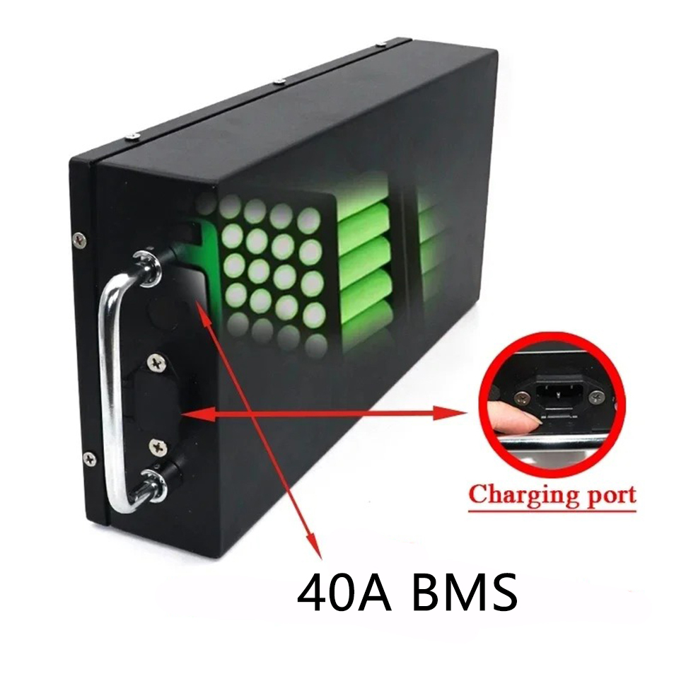 Nieuwe 60V 30Ah 40Ah 10Ah Elek - 60V 30Ah Electric Scooter Battery recensie en prijs