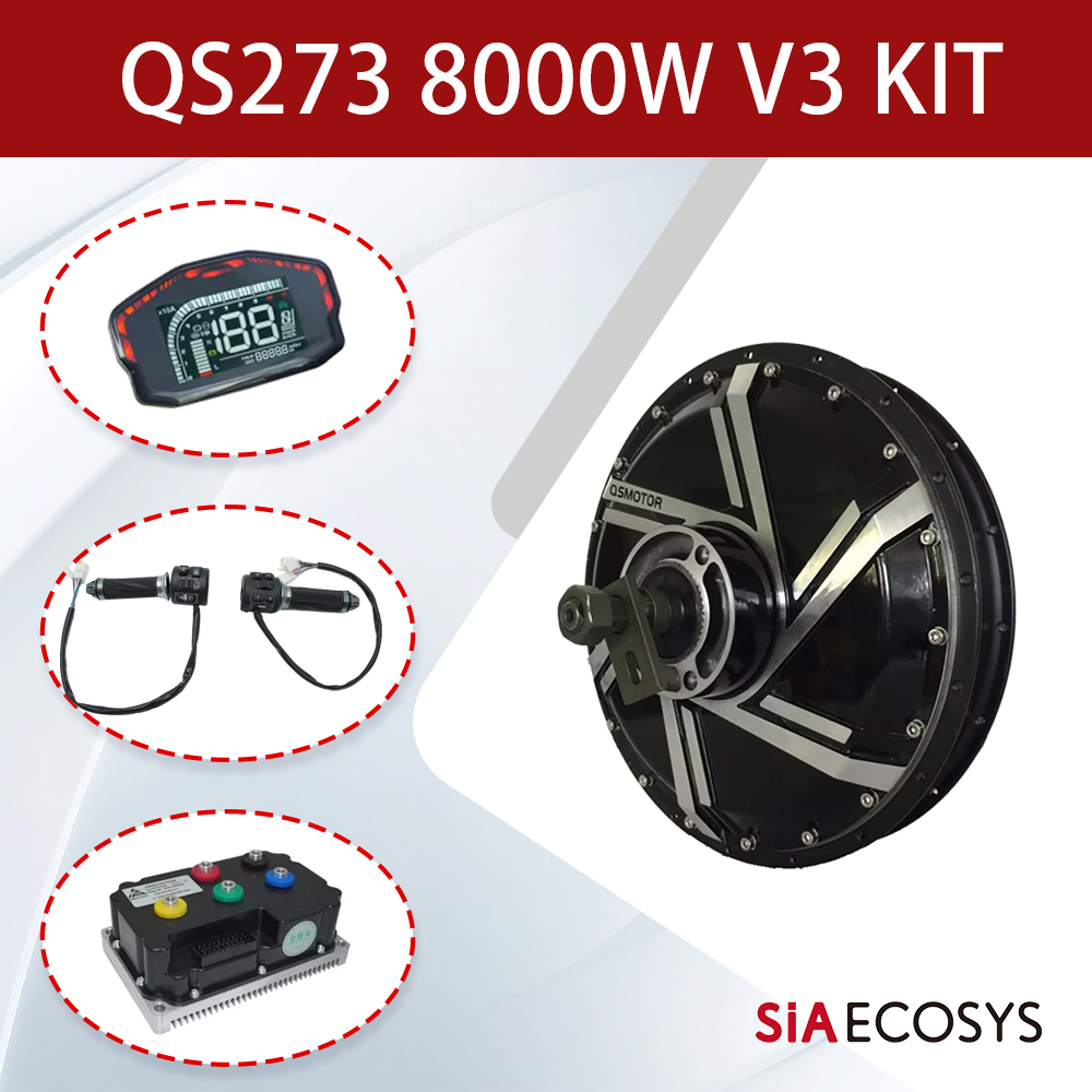 QSMOTOR QS273 V3 8000W 72V Naa - Qs273 Hub Motor 8000W 72V recensie en prijs